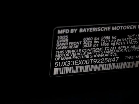 New 2026 BMW X6 xDrive40i w/ Climate Comfort Package image 24