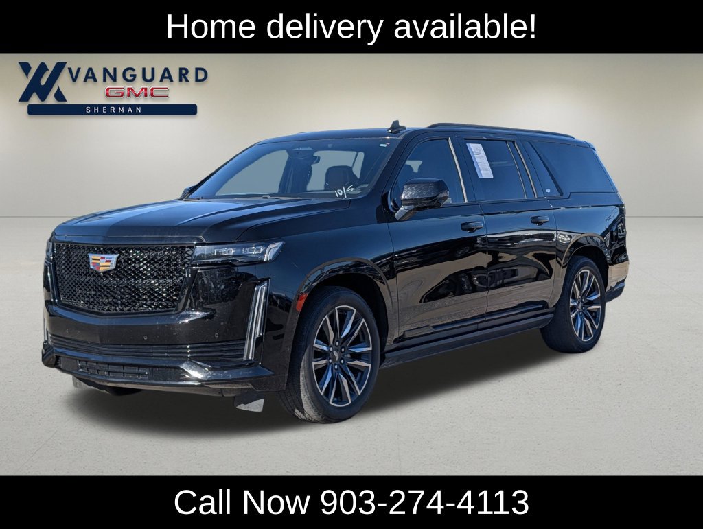 Used 2023 Cadillac Escalade ESV Sport w/ Touring Package RWD image 3