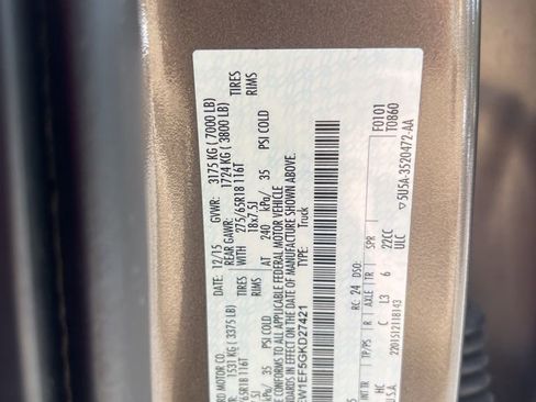 Used 2016 Ford F150 Lariat w/ Equipment Group 501A Mid AWD/4WD image 14