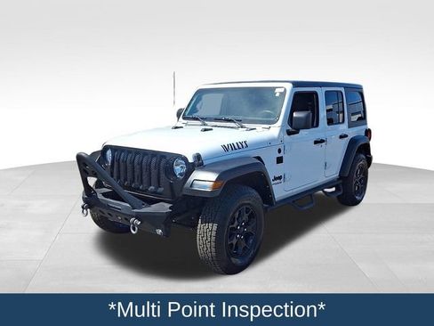 Used 2021 Jeep Wrangler Unlimited Sport AWD/4WD image 4