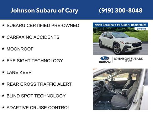 Certified 2025 Subaru Crosstrek 2.0i Premium image 6