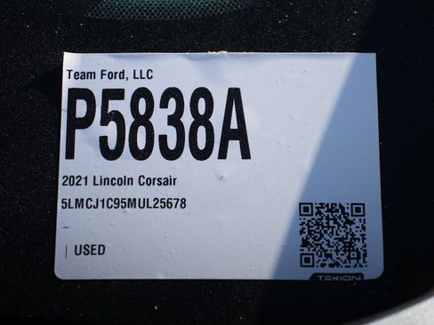 Certified 2021 Lincoln Corsair FWD w/ Premium Package image 25
