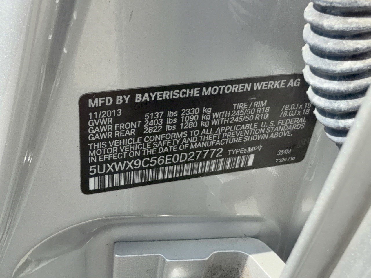 Used 2014 BMW X3 xDrive28i AWD/4WD image 31