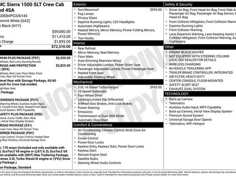 Used 2023 GMC Sierra 1500 SLT w/ SLT Premium Plus Package AWD/4WD image 2