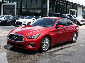 Used 2021 INFINITI Q50 Luxe w/ Cargo Package RWD video 1
