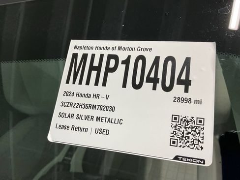 Certified 2024 Honda HR-V LX image 33