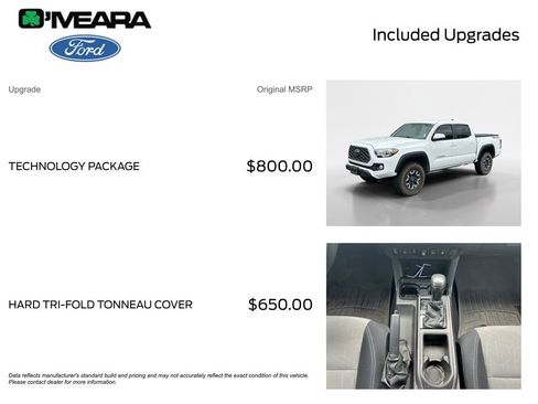 Used 2021 Toyota Tacoma TRD Off-Road w/ Technology Package AWD/4WD image 4