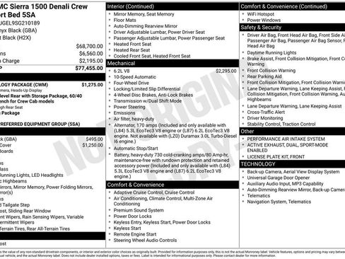 Used 2025 GMC Sierra 1500 Denali w/ Technology Package AWD/4WD image 40