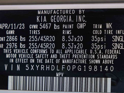 Certified 2023 Kia Sorento X-Line EX AWD/4WD image 18