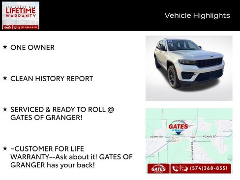 Used 2025 Jeep Grand Cherokee Altitude AWD/4WD image 8