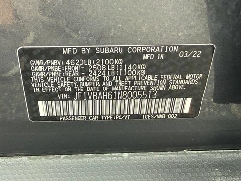 Used 2022 Subaru WRX Premium AWD/4WD image 23