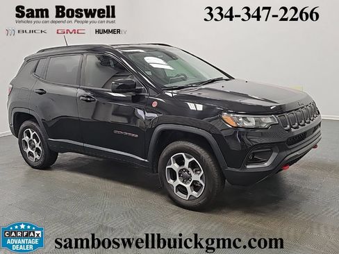 Used 2022 Jeep Compass Trailhawk AWD/4WD image 1