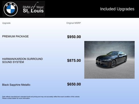 Used 2023 BMW i4 eDrive35 w/ Premium Package RWD image 20