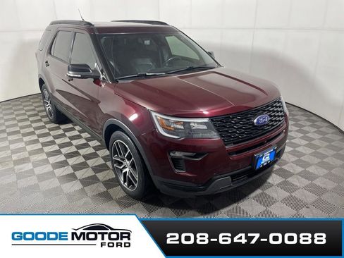 Certified 2019 Ford Explorer Sport w/ Equipment Group 401A image 1