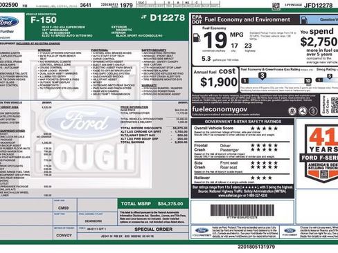 Used 2018 Ford F150 XLT w/ Equipment Group 302A Luxury AWD/4WD image 7