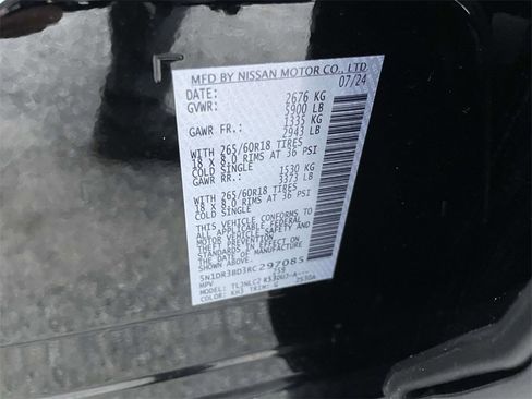 Certified 2024 Nissan Pathfinder Rock Creek image 11