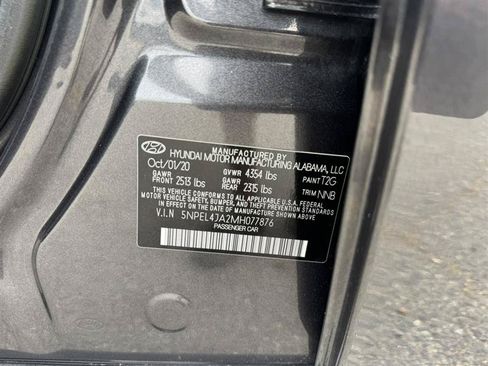 Used 2021 Hyundai Sonata SEL w/ Preferred Accessory Package FWD image 32