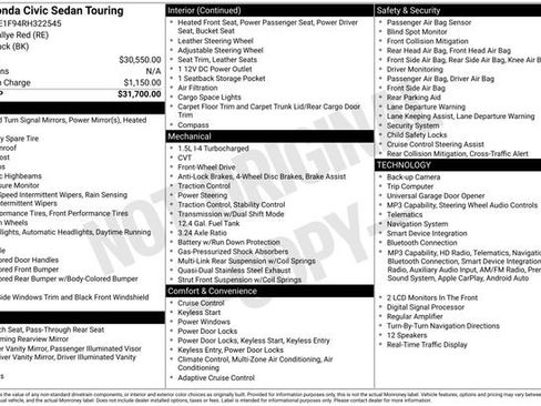 Used 2024 Honda Civic Touring image 11