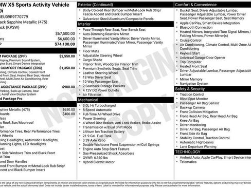 Used 2024 BMW X5 xDrive40i w/ Premium Package image 21