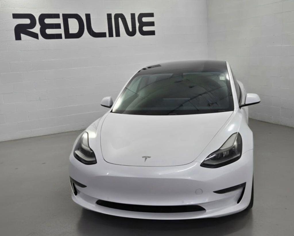 Used 2021 Tesla Model 3 Long Range AWD/4WD image 3