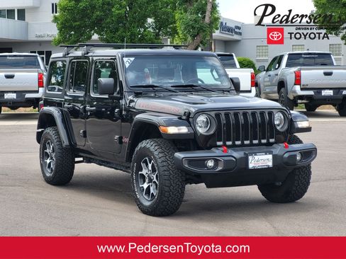 Used 2022 Jeep Wrangler Unlimited Rubicon w/ Cold Weather Group AWD/4WD image 1