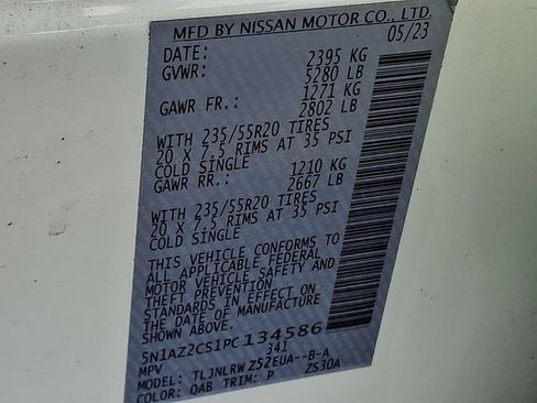 Used 2023 Nissan Murano SL w/ SL Moonroof Package AWD/4WD image 29