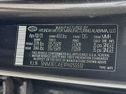 Used 2023 Hyundai Tucson Limited AWD/4WD image 12