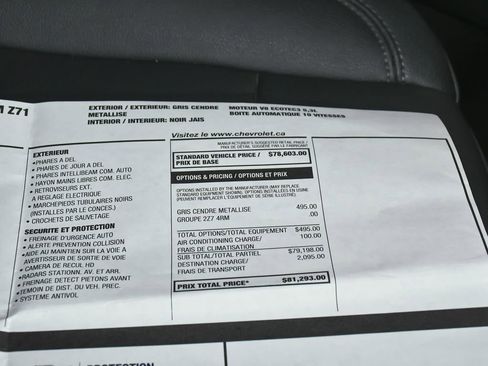 Used 2023 Chevrolet Tahoe Z71 image 61