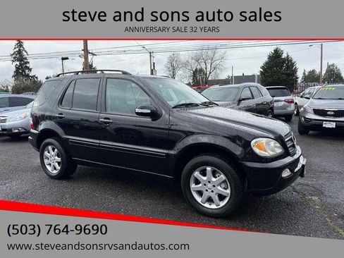 Used 2003 Mercedes-Benz ML 500 4MATIC image 1