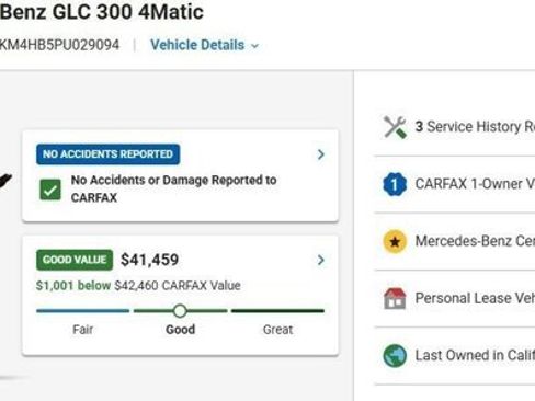 Certified 2023 Mercedes-Benz GLC 300 4MATIC image 3
