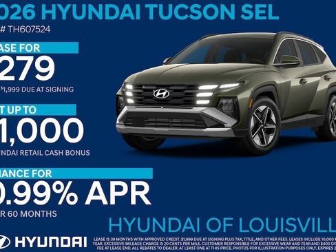 New 2026 Hyundai Tucson SEL FWD image 5