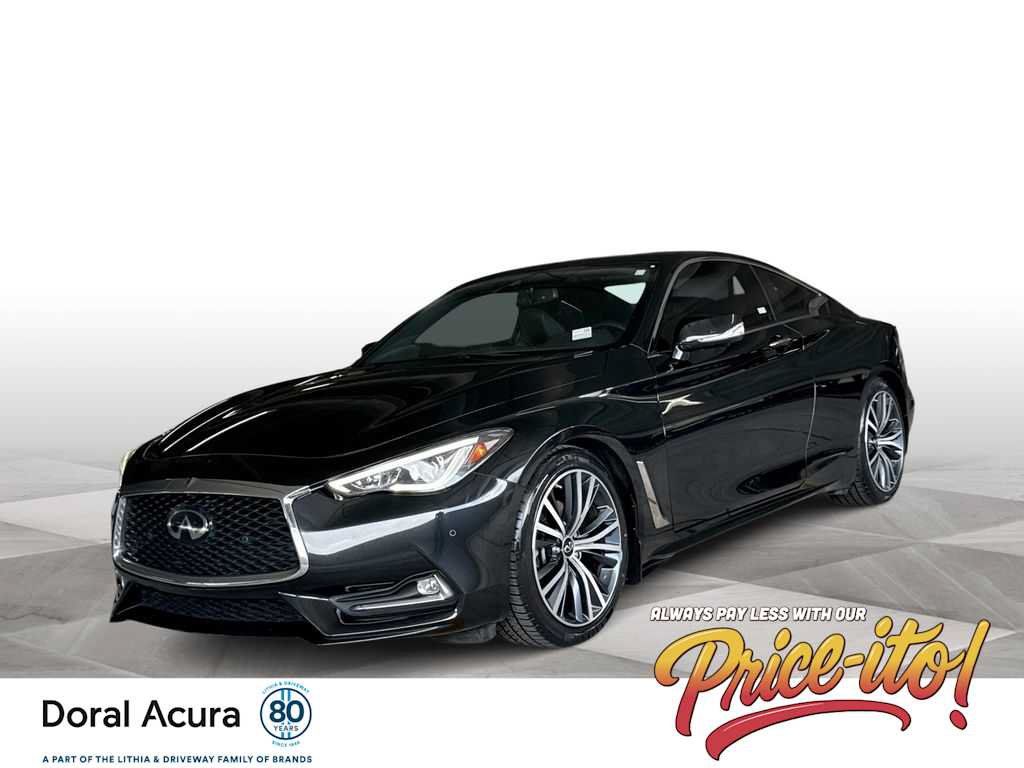 Used INFINITI Q60 3.0t Luxe for Sale in Miami, FL - Autotrader