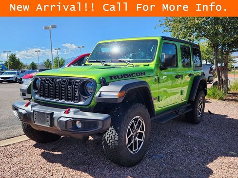 Used 2025 Jeep Wrangler Unlimited Rubicon w/ Safety Group AWD/4WD image 4