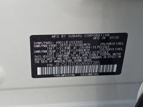 Certified 2025 Subaru Forester Touring w/ Protection Package AWD/4WD image 32