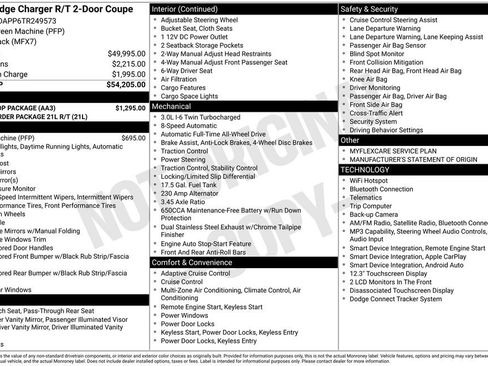 New 2026 Dodge Charger R/T w/ Blacktop Package AWD/4WD image 28