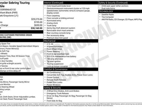 Used 2008 Chrysler Sebring Touring image 7