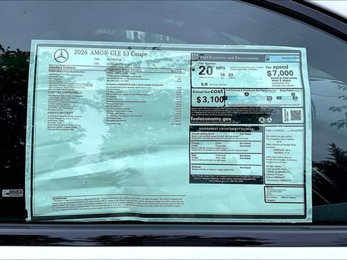 New 2026 Mercedes-Benz GLE 53 AMG 4MATIC Coupe image 17