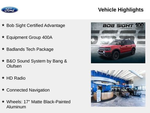 New 2025 Ford Bronco Sport Badlands w/ Badlands Tech Package image 2