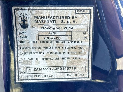 Used 2015 Maserati GranTurismo Sport image 29