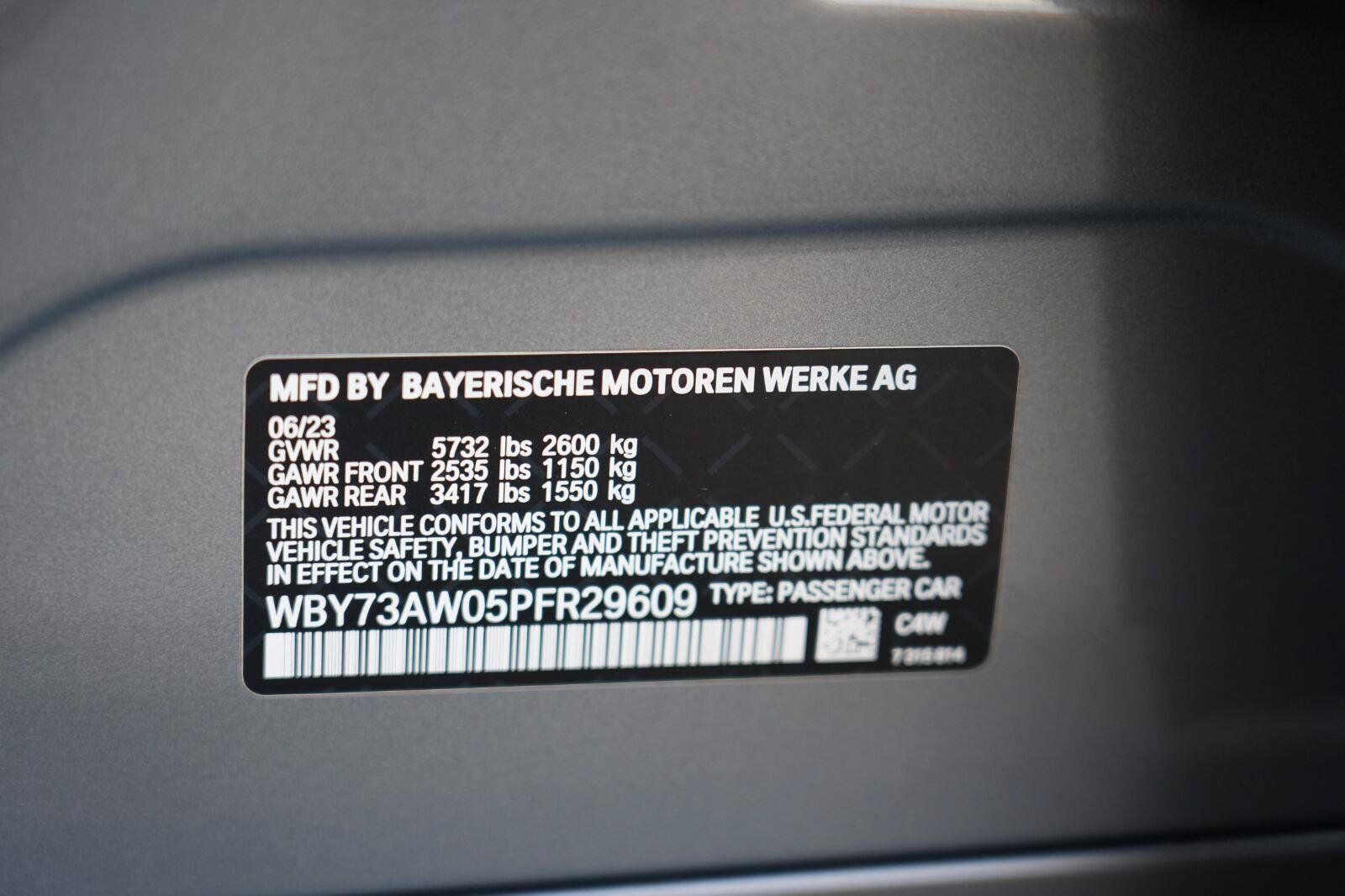 Used 2023 BMW i4 eDrive40 w/ Premium Package RWD image 48