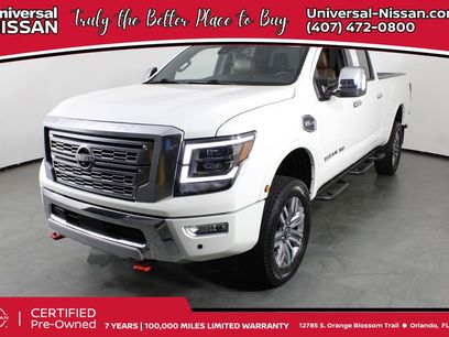 Certified 2024 Nissan Titan Platinum Reserve w/ Moonroof Package