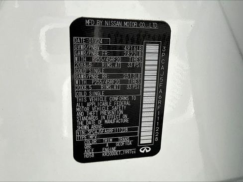 Used 2024 INFINITI QX50 Sport image 43