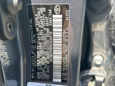 Used 2019 Toyota Avalon Limited w/ Advanced Safety Package FWD image 52