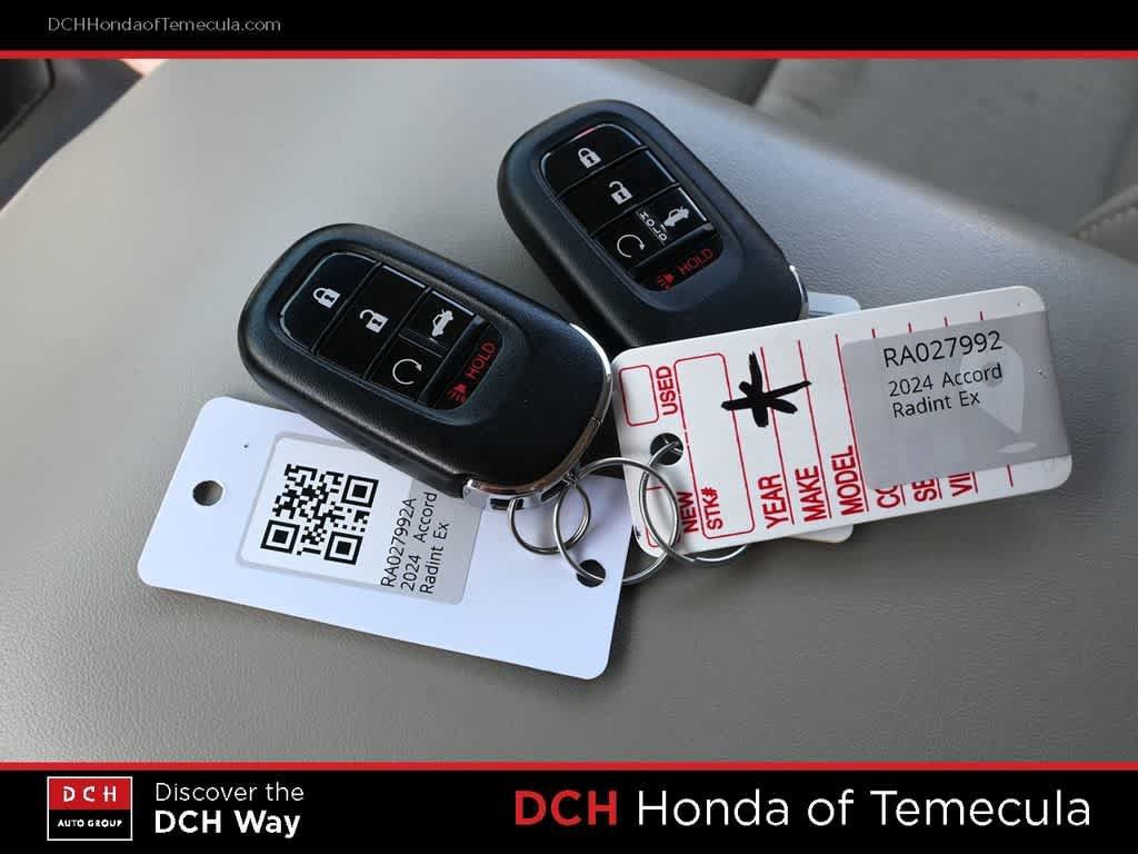 Certified 2024 Honda Accord EX image 15