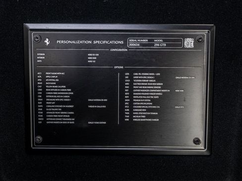 Certified 2024 Ferrari 296 GTB RWD image 26