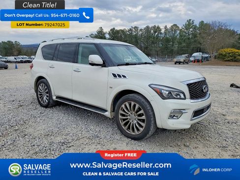 Used 2015 INFINITI QX80 Luxe w/ 22" Wheel Package image 5