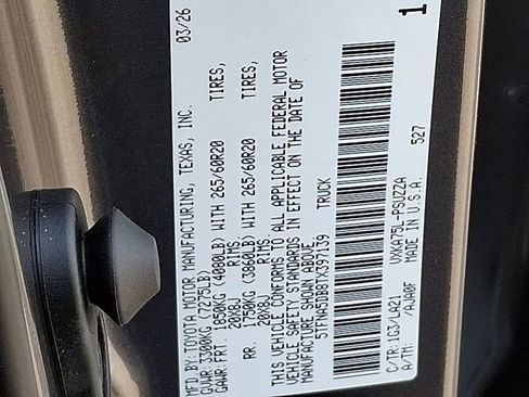 New 2026 Toyota Tundra Platinum AWD/4WD image 24