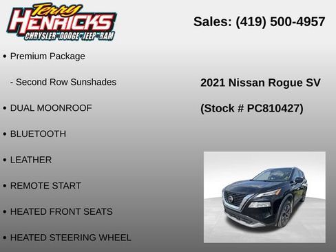 Used 2021 Nissan Rogue SV AWD/4WD image 12