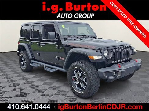 Used 2022 Jeep Wrangler Unlimited Rubicon image 1