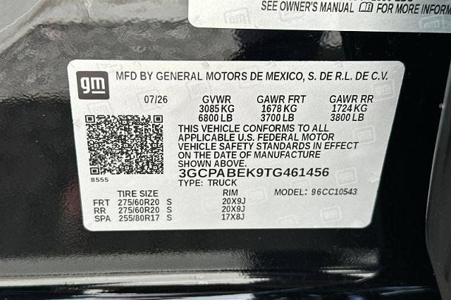 New 2026 Chevrolet Silverado 1500 Custom w/ LPO, Dark Essentials Package RWD image 31